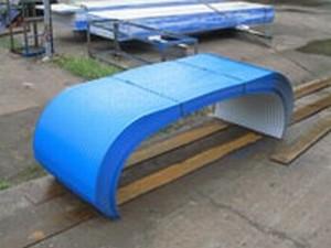 输送机械防雨罩-彩钢输送机械防雨罩-输送设备防雨罩